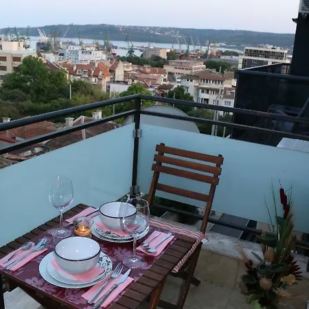 Apartment Panoramic Sea-port View Varna